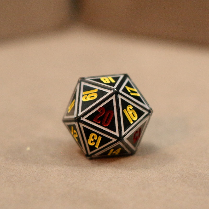 Spindown D20 - Ketchup and Mustard